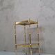 Hollywood Regency Italian brass etagere, 1970s