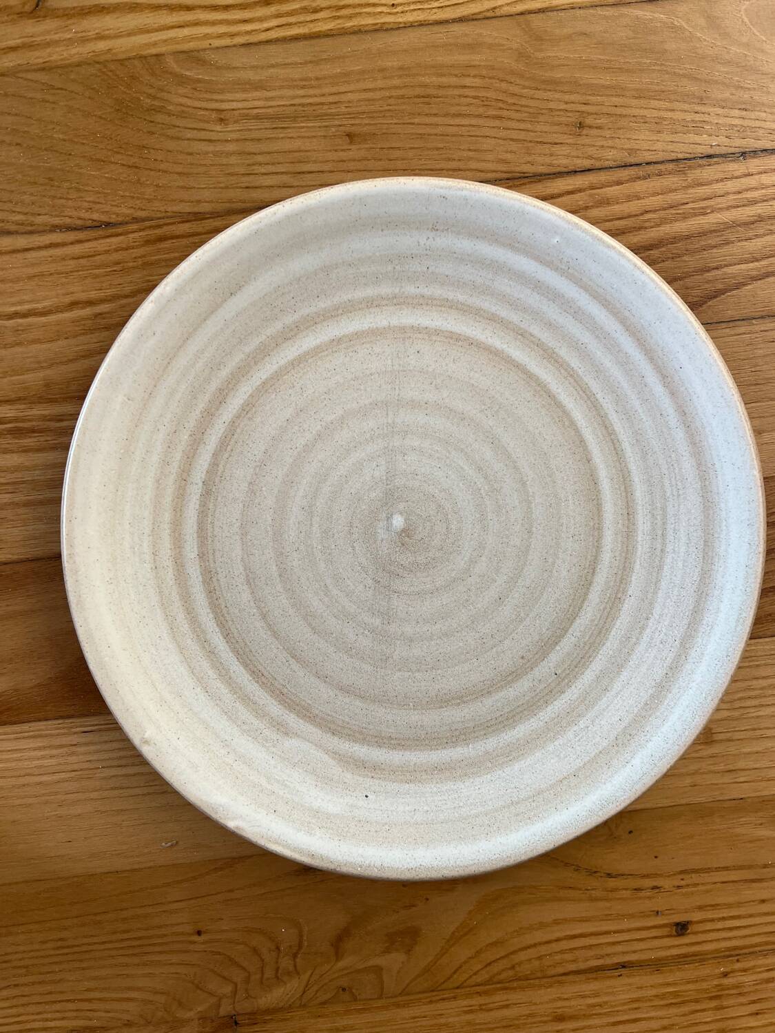 Niderville stoneware plate