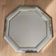 Miroir octogonal en verre années 70