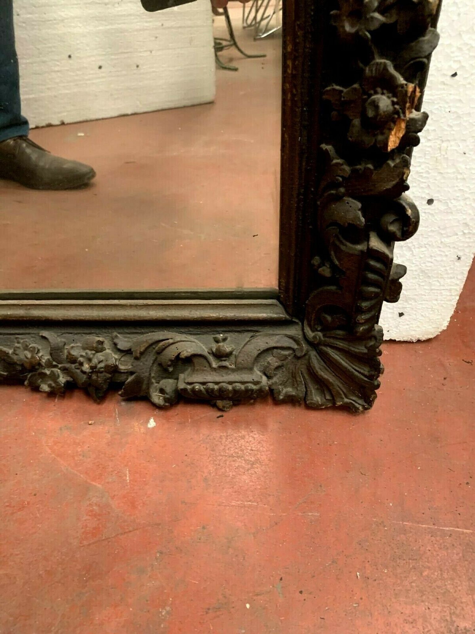 Louis XV style mirror 160x90cm