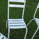 4 metal chairs, 50s