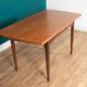 Retro Teak 1960s Elliots Of Newbury Mid Century Extending Dining Table & 6 Chairs