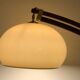 Adjustable and steerable wooden arch lamp lamp 1970