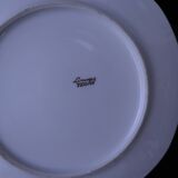 Set of 9 flat plates Limoges Fish service