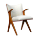 Fauteuil vintage beige clair
