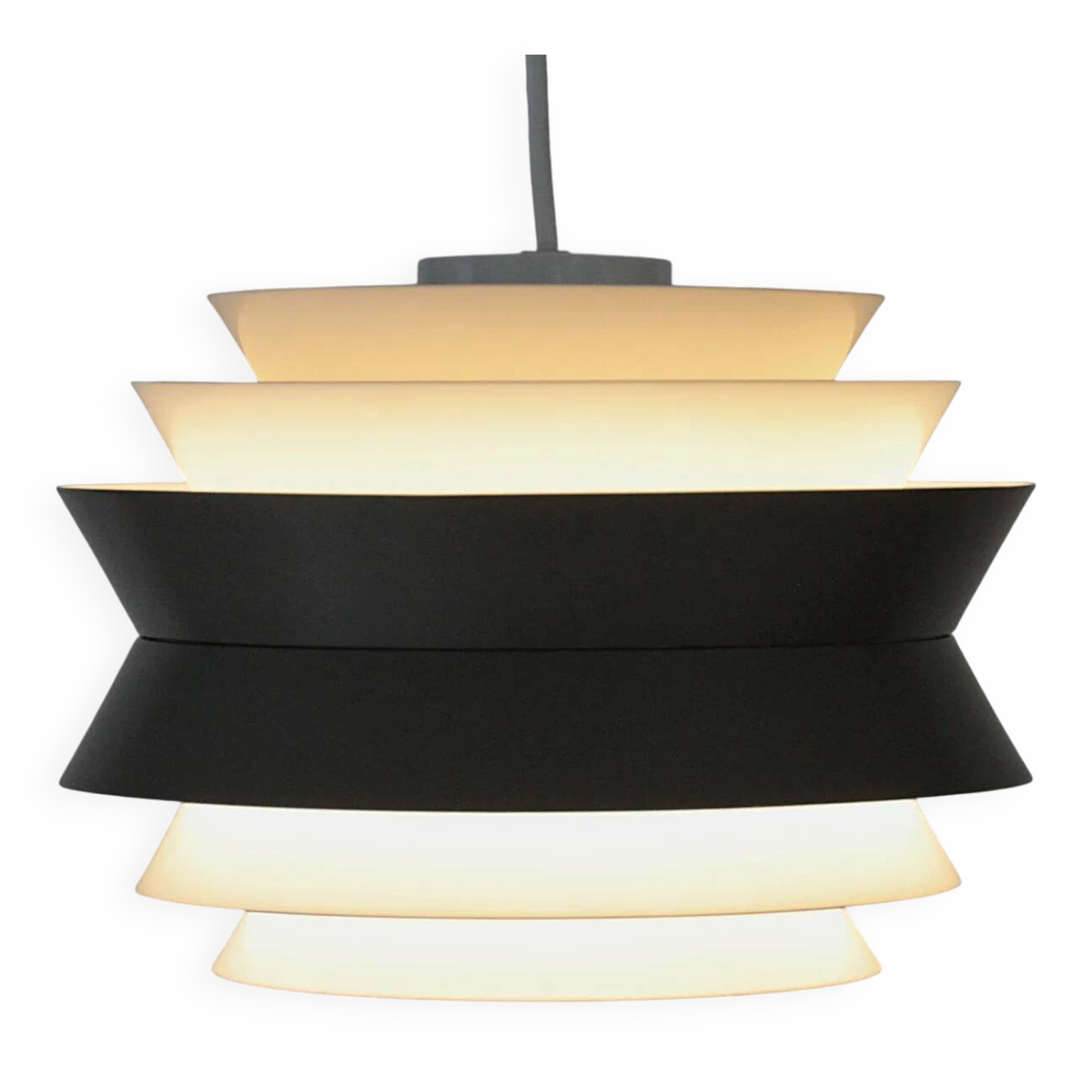 Trava pendant lamp by Carl Thore for Granhaga, Sweden, 1960s