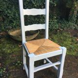 Set of 8 country style chairs