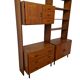 Vintage wall unit by Simpla Lux Holland, 1960s