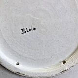 Ancien plat coupe à fruits  Desvres Rouen modèle Blois François 1er