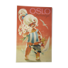 Affiche originale Oslo, Norvège doll 1962 Yran Knut