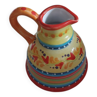 Handmade naughty feast earthenware pitcher