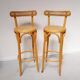 Pair of high chairs bistro stools