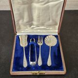 Silver mignardise service