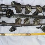 Art deco chandelier from the 1930s in metal