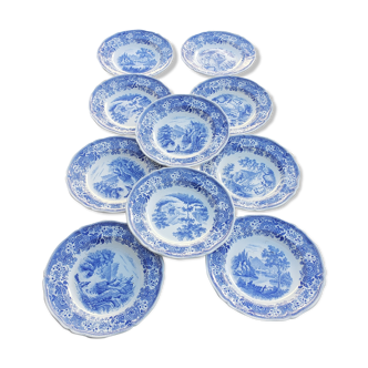 10 hollow plates Villeroy and Boch