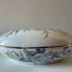 Oval bonbonnière in Limoges porcelain - rose decoration