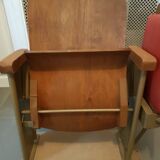 Vintage cinema seat