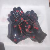 Handmade ceramic pouch, unique piece