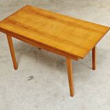 Table basse Libena en hêtre massif, Tchécoslovaquie 1960