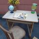 Vintage rattan desk