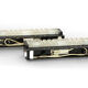 Pair of glass wall sconces by HoSo, Germany 1970s
