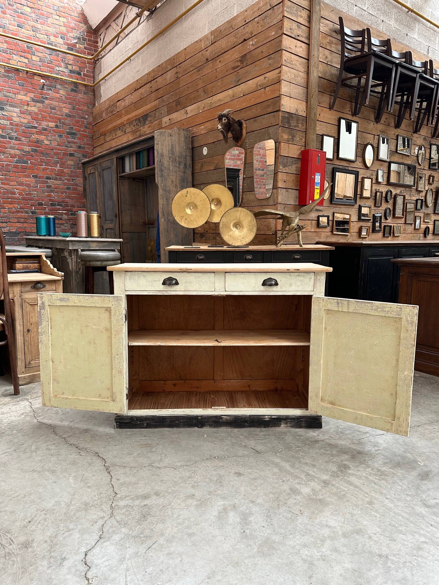 2-door sideboard, early 20th century