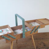 Worker tripod feet compass