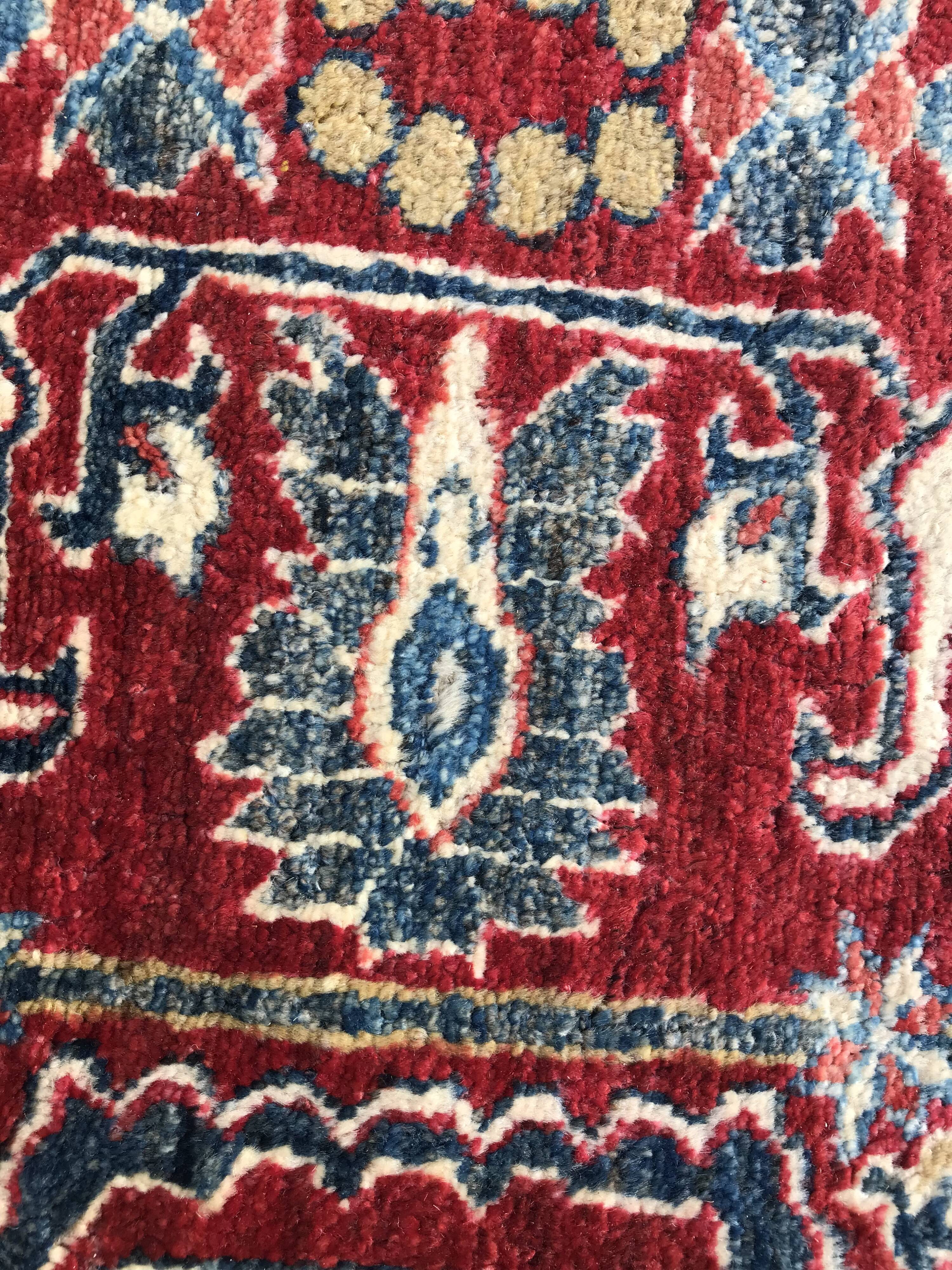 222X310cm hand made afghan Chobi rug