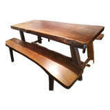 Table and benches