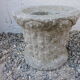 19th blue stone vase