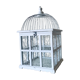 Cage à oiseaux blanche