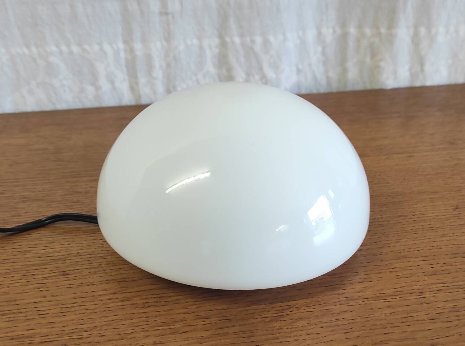 Opaline globe wall light 15 cm - 50s/60s
