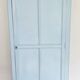 Armoire parisienne àcienne lingère meuble rangement vintage bleu
