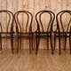 Série de 12 chaises bistrot fischel n18