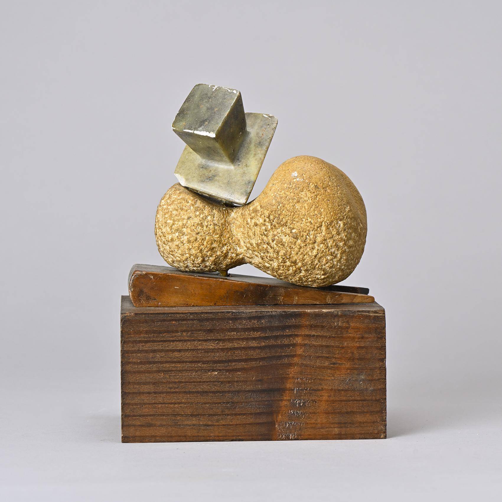 Stone sculpture, V. BEE, Switzerland