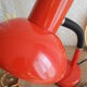 Vintage red orange desk lamp