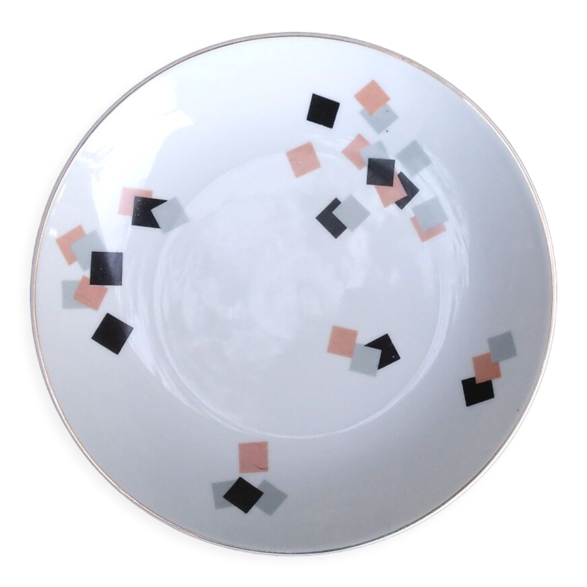 10 hollow plates Bernardaud caroline