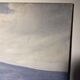 Old painting, landscape Monts du Lyonnais, signed and dated 1947