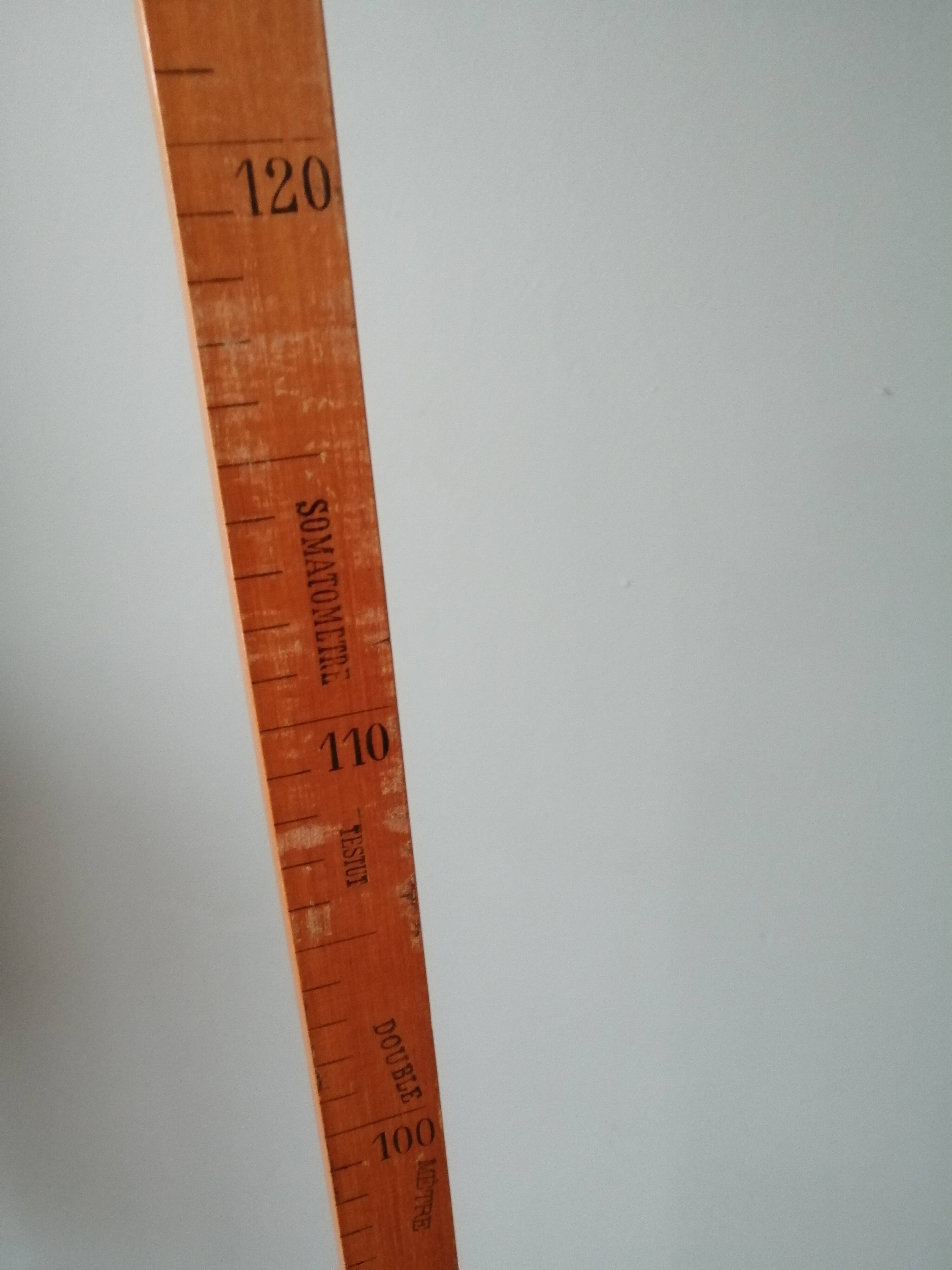 Toise / somatometer of the 50s "testut"