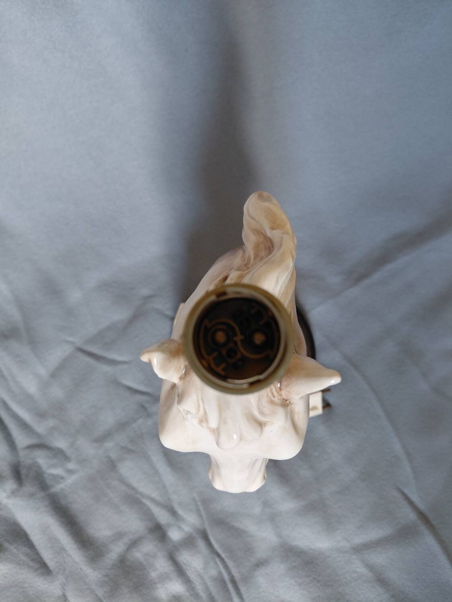 Horse lamp 1970 in ceramic