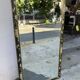 Beveled mirror empire mahogany