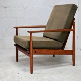 Scandinavian armchair, circa 1960