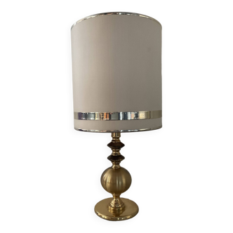 Lampe vintage en laiton des années 70