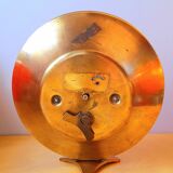 Vedette brass mechanical clock
