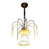 Duo of tassel chandeliers