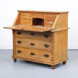 Rustic Farmhouse Painted Secretaire / Chest of Drawers