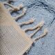 Tapis en laine naturelle fait main traditionnelle taille 1.4/2.6 m