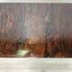 Art Decò console in mahogany burl