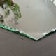 Antique beveled mirror, 33cm