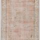 7x10 Pale Red & Beige Large Turkish Area Rug, 210x306Cm